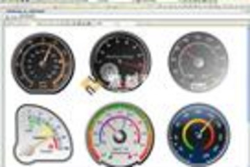 Nevron Gauge for SSRS预览：
